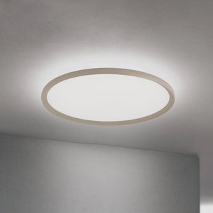 ORION LED plafondlamp Kant, Ø 60 cm kaki, CCT metaal/kunststof