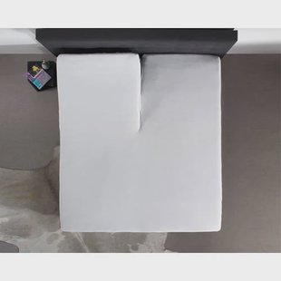 Dreamhouse molton split topmatras (tot 12 cm matras) wit