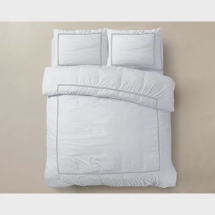 Primaviera Deluxe perkal katoenen dekbedovertrek 1-persoons (140x200 cm)