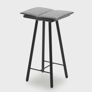 Skagerak Georg barkruk laag Zwartgelakt eiken