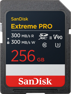 SanDisk SDXC Extreme PRO 256GB 300MB/s