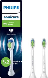 Philips Sonicare Optimal White HX6062/87 Wit (2 stuks)