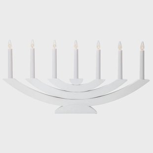 Star Trading Navida adventskandelaar Wit