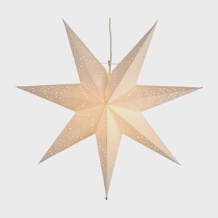 Star Trading Sensy adventsster 54 cm Wit
