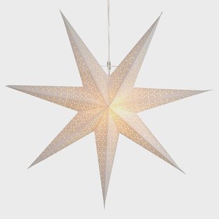 Star Trading Dot adventsster 70 cm Wit