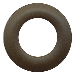 Gordijnringen Mat Bruin 8 Stuks