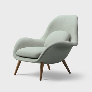 Fredericia Furniture Swoon fauteuil Sunniva 132 – gelakt eiken