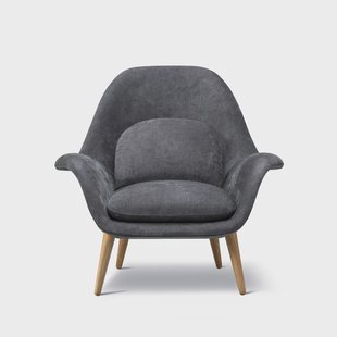 Fredericia Furniture Swoon fauteuil Maple 192 – geolied eiken