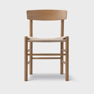 Fredericia Furniture J39 stoel Vintage gelakt – gevlochten natuur