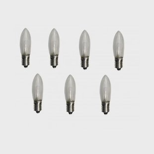 Star Trading E10 LED 55V 7-pack Transparant