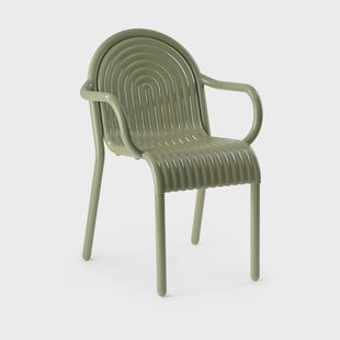 Tom Dixon Groove armstoel Mos