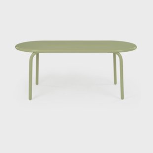 Tom Dixon Groove eettafel 86x185 cm Mos