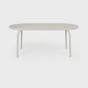 Tom Dixon Groove eettafel 86x185 cm Putty