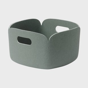Muuto Restore opbergmand 28x28 cm Dusty green