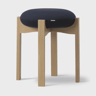 Fredericia Furniture Pioneer poef laag Vidar 786 – gelakt eiken