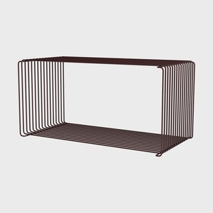 Montana Panton Wire Extended plank 70x34,8x34,8 cm Black red