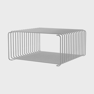 Montana Panton Wire Half Height plank 34,8x17,2x34,8 cm Chrome