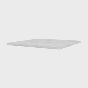 Montana Panton Wire bovenblad 34,8x34,8 cm White marble