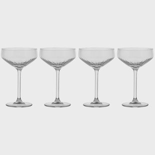 Scandi Living Pristine champagnecoupe 29 cl 4-pack Helder
