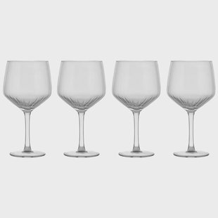 Scandi Living Pristine Gin & Tonic glas 64 cl 4-pack Helder