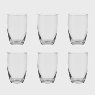 Scandi Living Pure drinkglas 35 cl 6-pack Helder