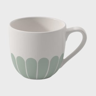 Villeroy & Boch Fleur espressokopje 7 cl Wit-groen