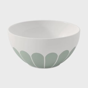 Villeroy & Boch Fleur ontbijtschaal 43 cl Wit-groen