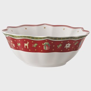 Villeroy & Boch Toy's Delight schaal 55 cl Wit-rood