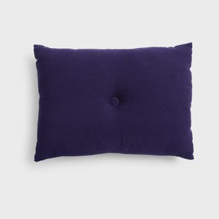 HAY Dot Linen kussen 45x60 cm Donkerblauw
