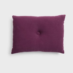 HAY Dot Linen kussen 45x60 cm Bordeaux