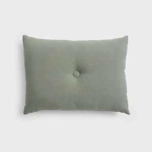 HAY Dot Linen kussen 45x60 cm Pine green