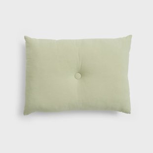 HAY Dot Linen kussen 45x60 cm Pistachio green