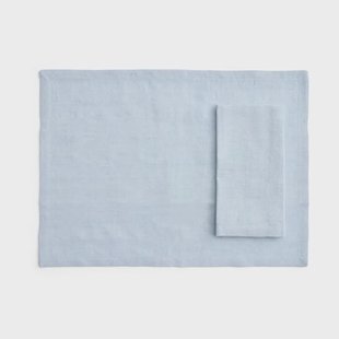 HAY Tavolo placemat/servet 4-pack Soft blue