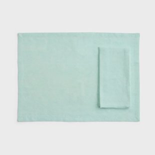HAY Tavolo placemat/servet 4-pack Soft mint