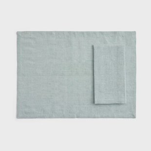 HAY Tavolo placemat/servet 4-pack Soft green