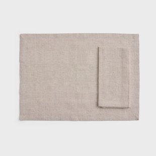 HAY Tavolo placemat/servet 4-pack Soft beige