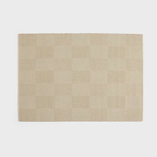 HAY Check vloerkleed Sand, 140x200 cm
