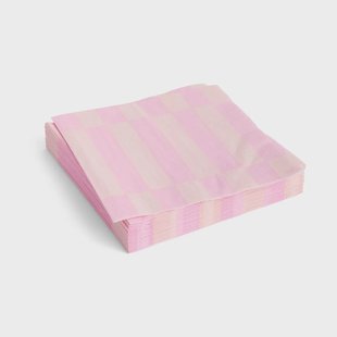 HAY Pattern Lunch servet 33x33 cm 20-pack Light pink-rose