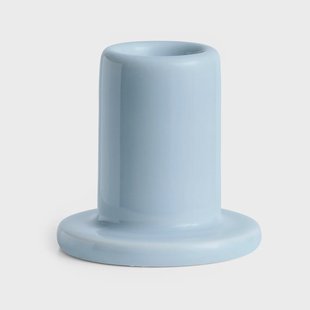 HAY Tube kandelaar 5 cm Pale blue