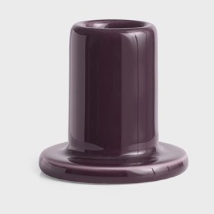 HAY Tube kandelaar 5 cm Bordeaux