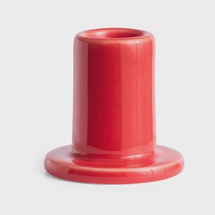 HAY Tube kandelaar 5 cm Red