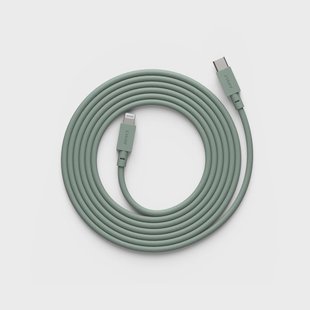 Avolt Kabel 1 USB C naar Lightning oplaadkabel 2m Oak Green