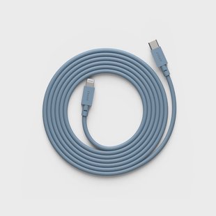 Avolt Kabel 1 USB C naar Lightning oplaadkabel 2m Shark Blue