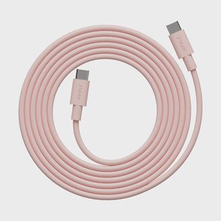 Avolt Cable 1 USB-C naar USB-C oplaadkabel 2 m New Pink