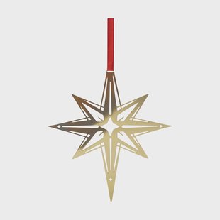 Pluto Design Northern Star L kersthanger Goudkleurig