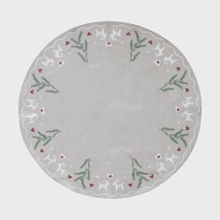 Pluto Design Yule Goat kerstboomkleed Ø110 cm Beige