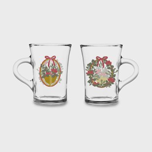 Holmegaard Holmegaard Christmas kerst hotdrinkglas 24 cl 2-pack 2025