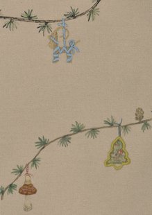 Kähler Hammershøi Christmas Duk sand 150x370 cm