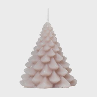 Broste Copenhagen Granny kerstboom kaars Ø9x10 cm Linen