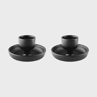 Eva Solo Nordic kitchen eierdop 2-pack Zwart